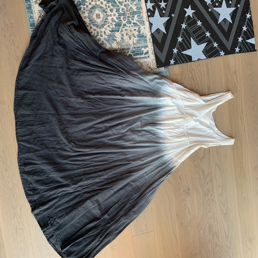 Tie dye maxi dress